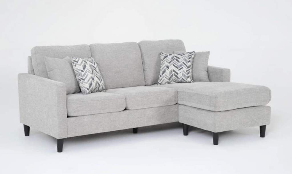Stark Light Grey Fabric Sofa