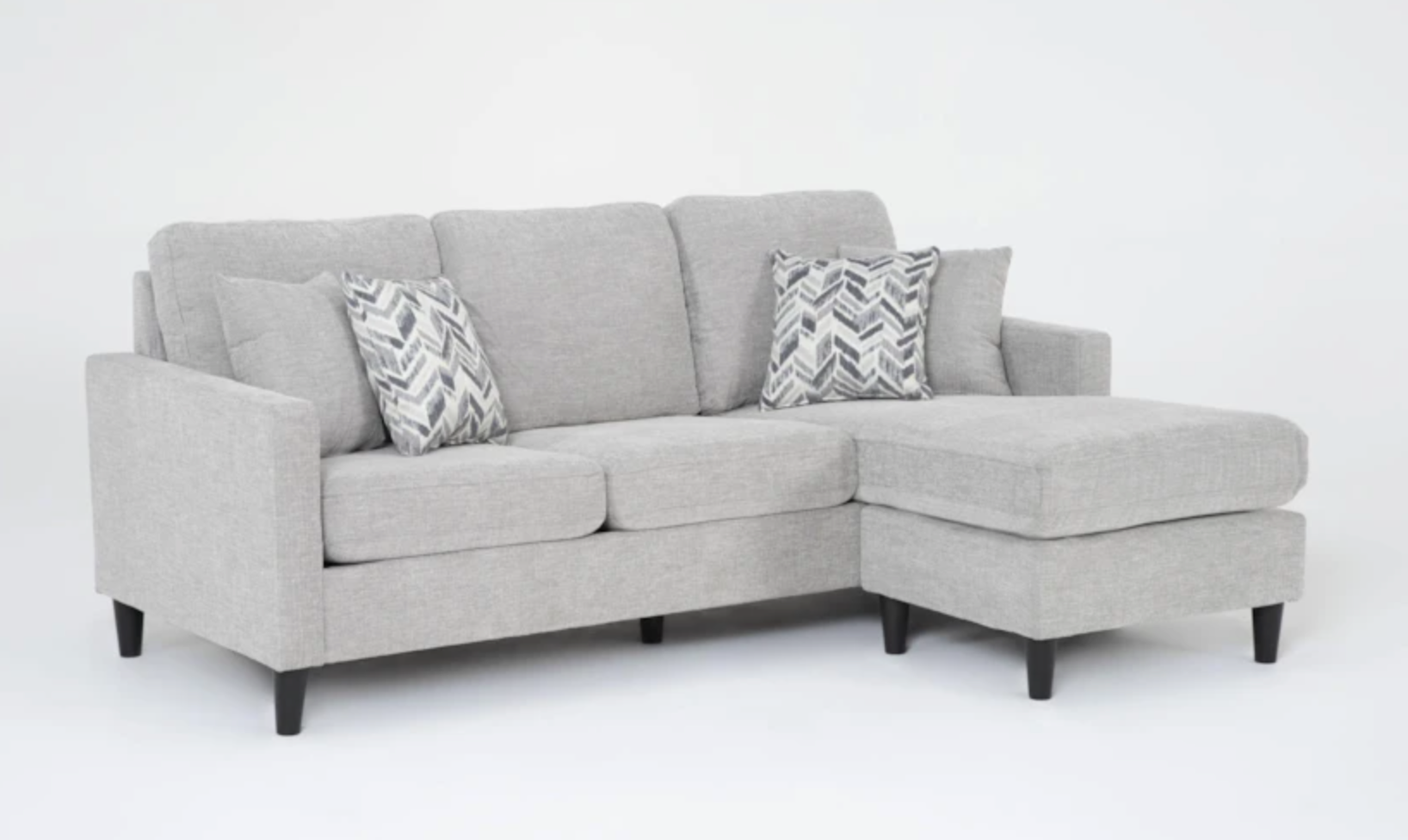 Stark Light Grey Fabric Sofa