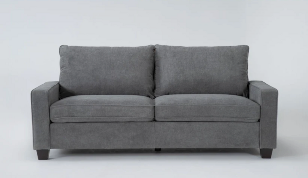 Reid Grey Fabric 80" Sofa
